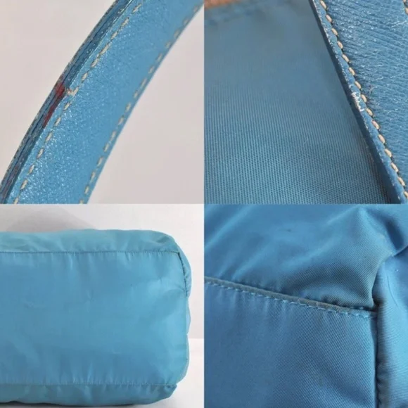 💯Auth. PRADA TESSUTO BOSTON BAG - Picture 12 of 13